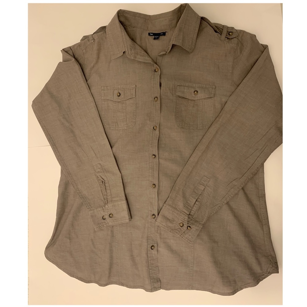 ✨5x$25✨ GAP Grey Long Sleeve Top